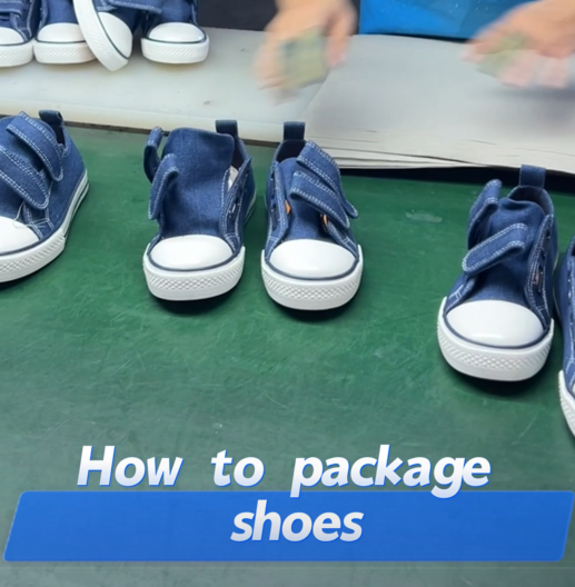 shoe packaging tips